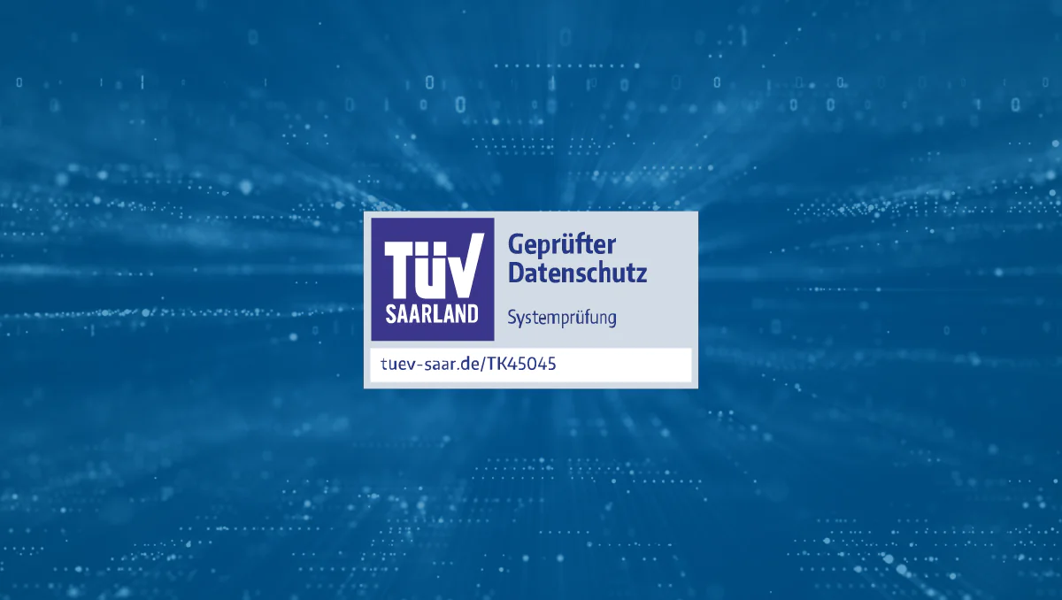 TÜV Zertifizierung Siegel